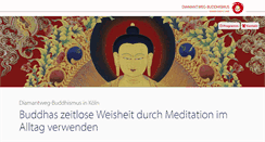 Desktop Screenshot of buddhismus-koeln.de