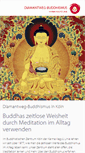 Mobile Screenshot of buddhismus-koeln.de